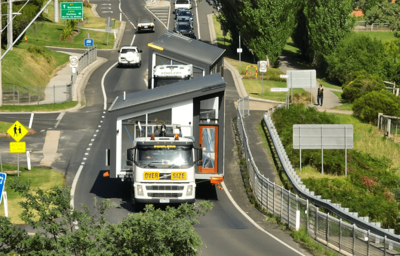 Transportable home on the move